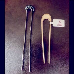 🎁NEW Soni Sapphire Indian hair clips